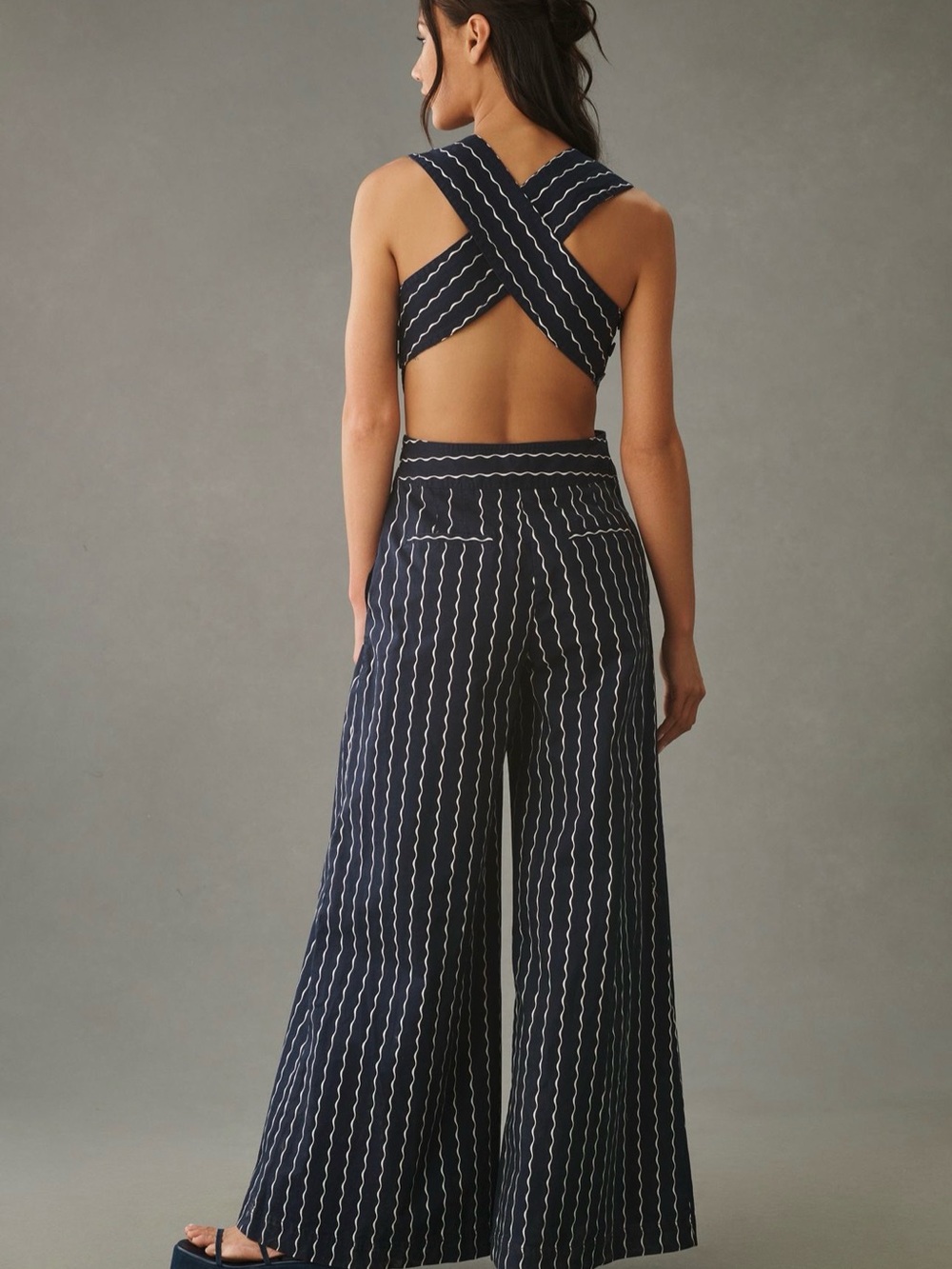 Maeve- Anthropologie Pinafore Jumpsuit - Picture 2 of 12